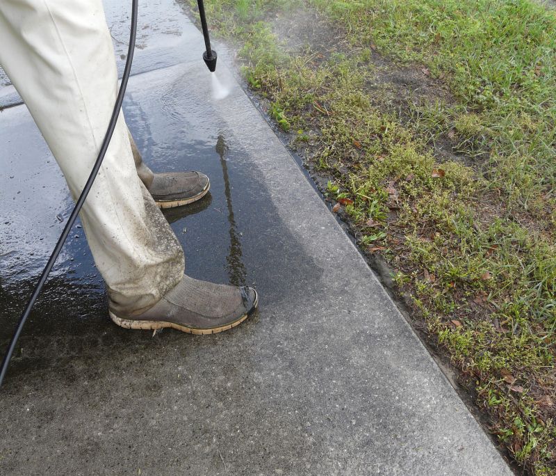 Driveway Concrete Cleaning