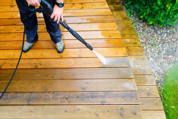 Cost of Deck Power Washing in Charlotte